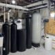 residential water softener system installed in a St. Charles Illinois home
