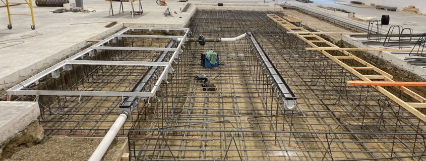 zurn trench drains commercial installation