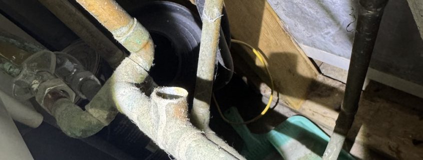 Burst pipe repair by a 24 hour plumber in Elgin IL